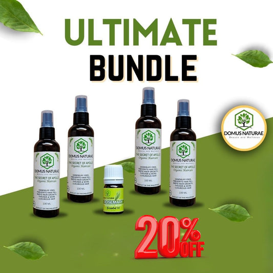 8-Week Organic Hair Growth & Scalp Treatment Kit